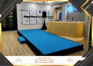 Rental Panggung Karpet Biru Untuk Berbagai Event Area Cibitung