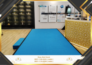 Rental Panggung Karpet Biru Untuk Berbagai Event Area Cibitung
