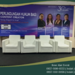 Sewa Sofa Bersih Type Single Dan Double Warna Putih Bekasi