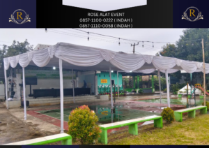 Sewa Tenda Plafon Putih Modelo Gudang Area Bekasi