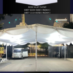 Sewa Tenda Plafon Putih Modelo Gudang Area Bekasi