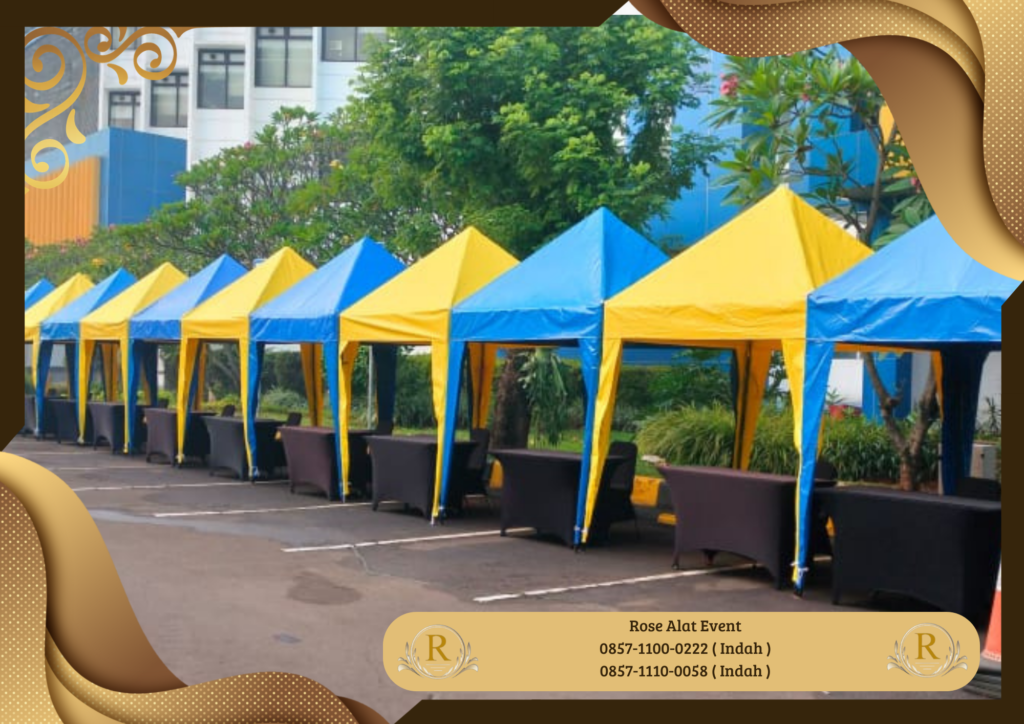 Rental Tenda Bazar Beragam Warna Tambun Bekasi