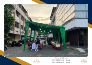 Sewa Tenda Hijau Solusi Teduh untuk Event Cinere