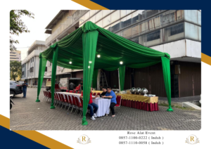 Sewa Tenda Hijau Solusi Teduh untuk Event Cinere