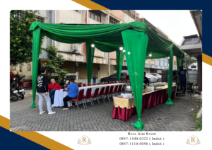 Sewa Tenda Hijau Solusi Teduh untuk Event Cinere