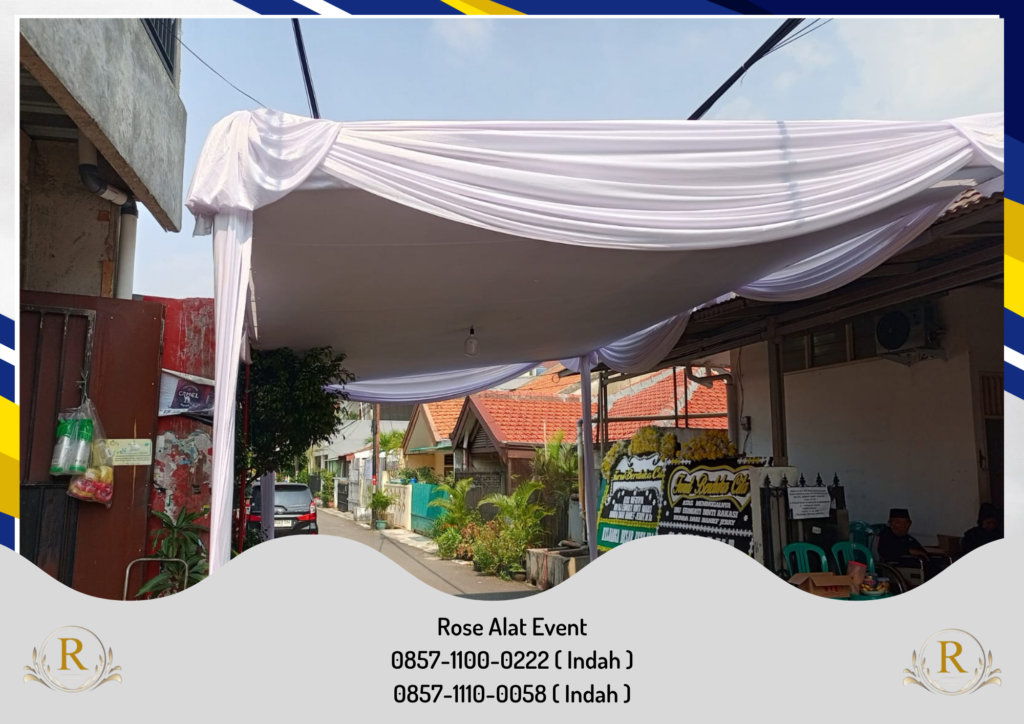 Sewa Tenda Plafon Type Gudang Siap Kirim Area Bekasi
