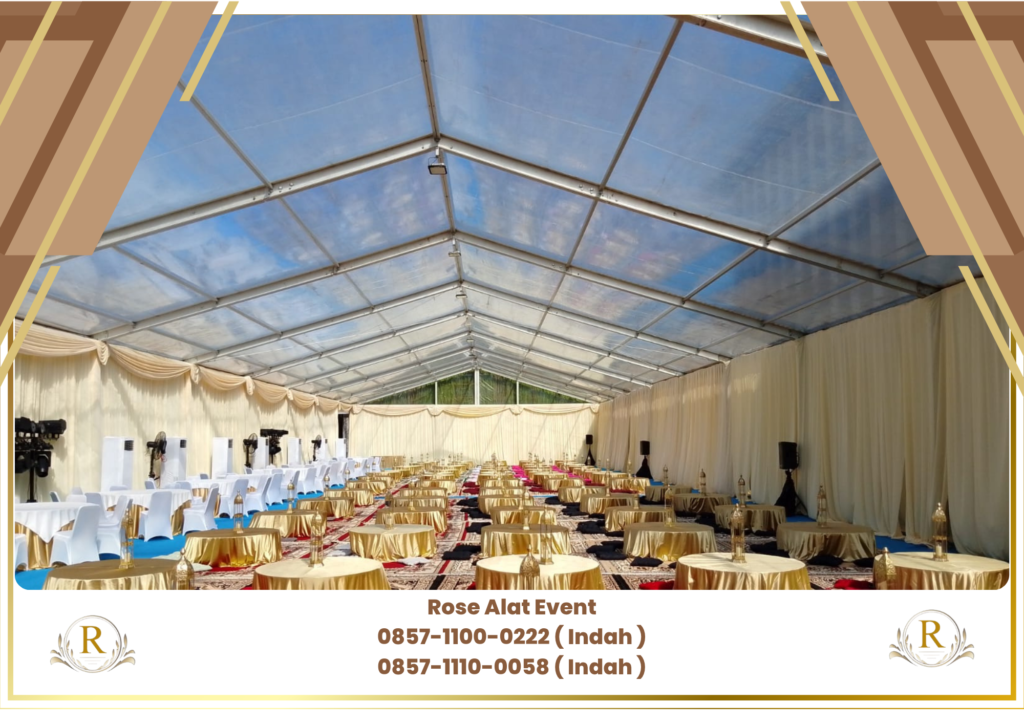 Sewa Tenda Roder Transparan Dan Alat Pesta Bandung