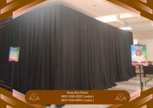 Sewa Tirai Hitam Berkualitas Terbaik Area Sekitar Karawang