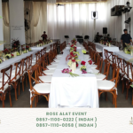Jasa Sewa Kursi Cross Back Dan Meja Area Cilandak