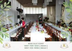 Jasa Sewa Kursi Cross Back Dan Meja Area Cilandak