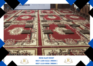 Vendor Sewa Karpet Permadani Merah Tangerang Banten