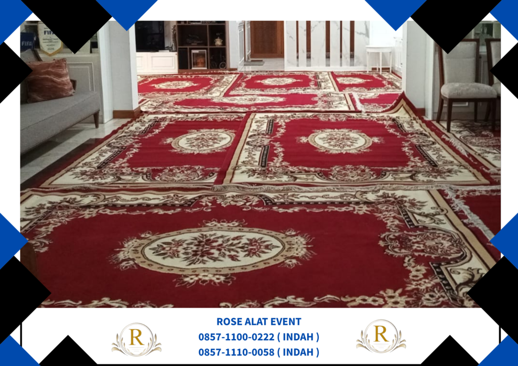 Vendor Sewa Karpet Permadani Merah Tangerang Banten