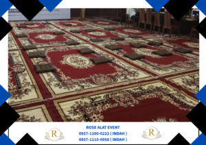 Vendor Sewa Karpet Permadani Merah Tangerang Banten