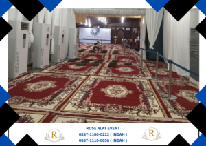 Vendor Sewa Karpet Permadani Merah Tangerang Banten