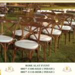 Sewa Kursi Cross Back Kayu Purwakarta Elegan Dan Mewah
