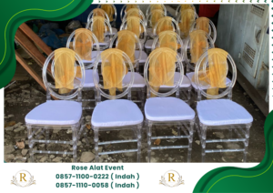 Jasa Rental Kursi Olivia Acrylic Bandung