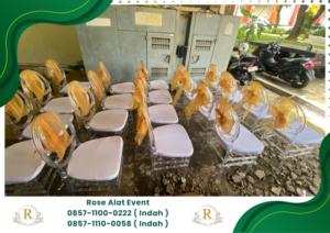 Jasa Rental Kursi Olivia Acrylic Bandung