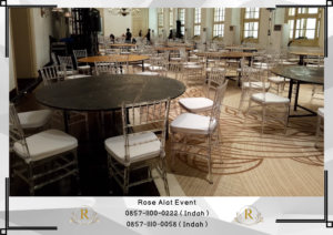 Rental Kursi Acrylic Bening Model Tiffany Dan Olivia Area Bekasi