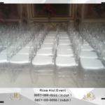 Rental Kursi Acrylic Bening Model Tiffany Dan Olivia Area Bekasi