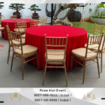 Sewa Kursi VIp Type Tiffany Gold Kayu Jati Area Bekasi