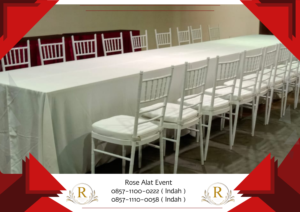 Gudang Sewa Kursi Type Tiffany Putih Scbd
