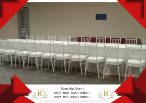 Gudang Sewa Kursi Type Tiffany Putih Scbd