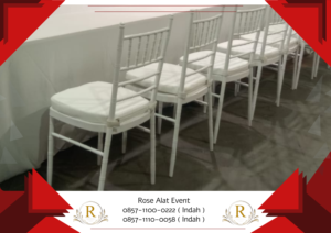 Gudang Sewa Kursi Type Tiffany Putih Scbd