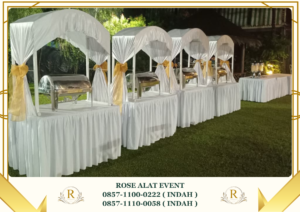 Sewa Meja Gubukan Putih Polos Solusi untuk Catering Tangerang