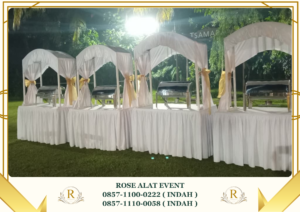 Sewa Meja Gubukan Putih Polos Solusi untuk Catering Tangerang
