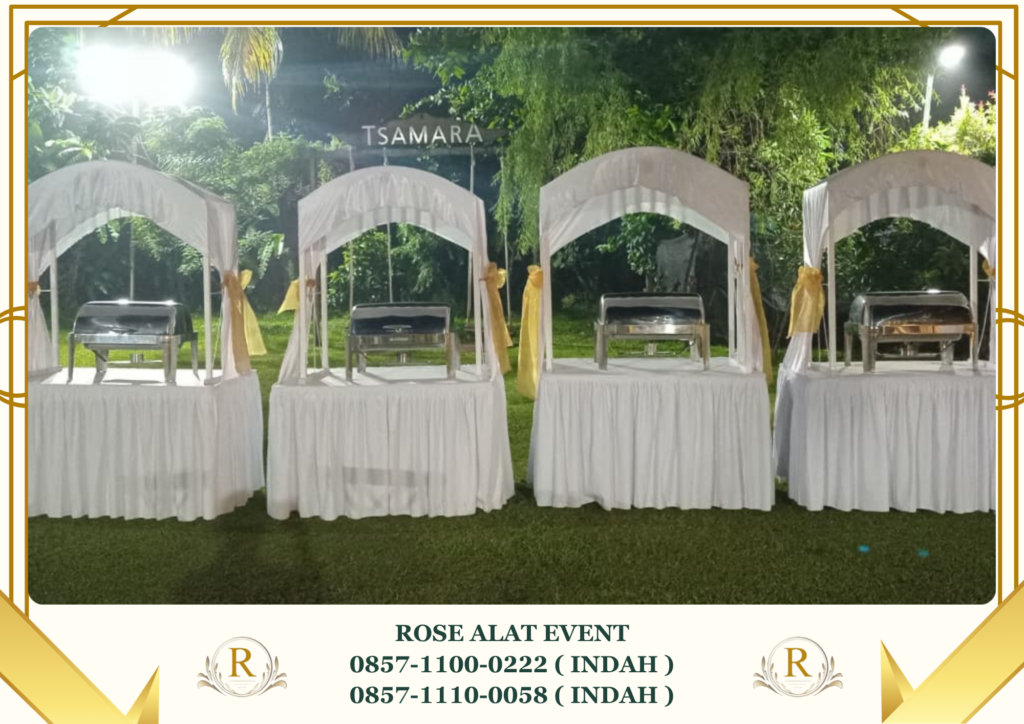 Sewa Meja Gubukan Putih Polos Solusi untuk Catering Tangerang