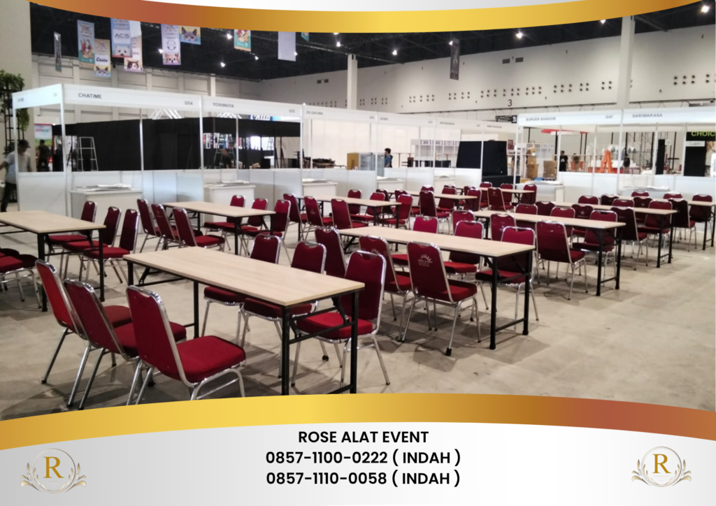 Sewa Meja Kotak Hpl Kursi event Area Bekasi