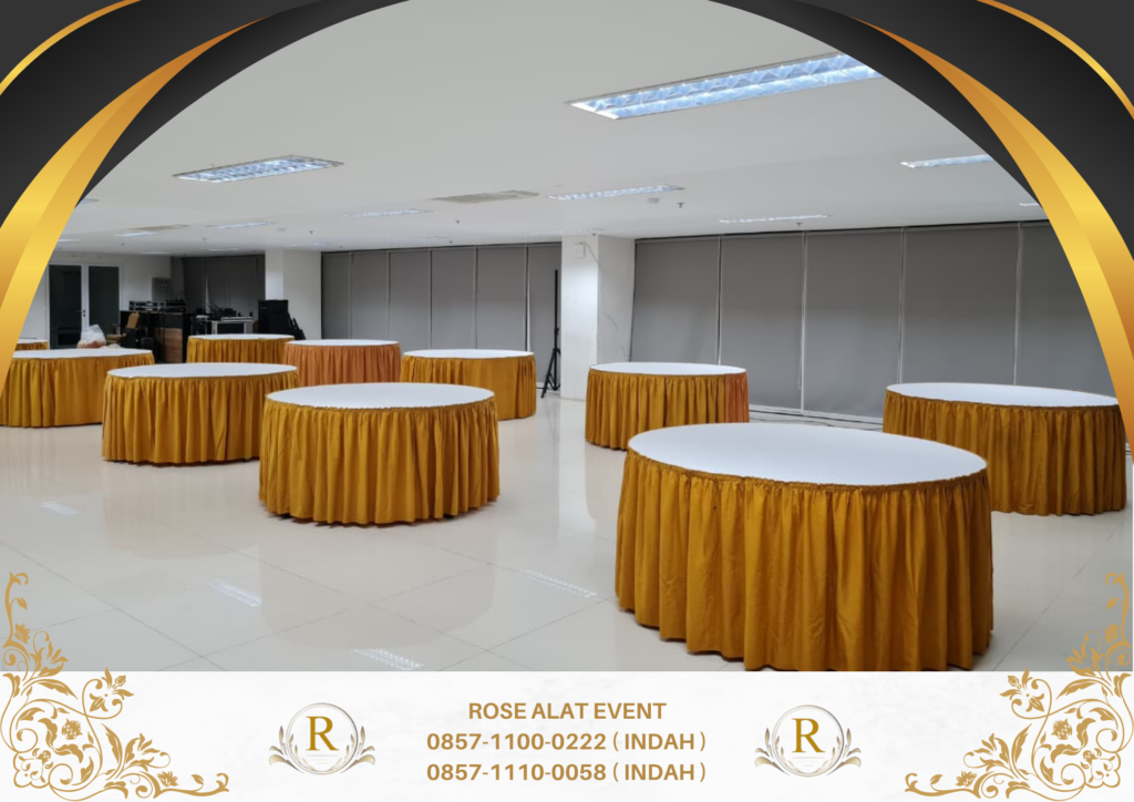 Sewa Meja Bundar Meja Kotak Meja Kaca Meja Bar Bekasi