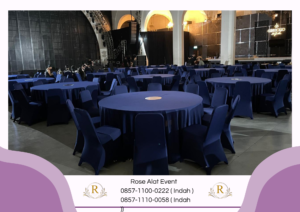 Sewa Kursi Meja event Full Cover Area Bekasi