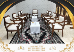 Pusat Sewa Meja Vip Kayu Kursi VIP Kayu Area Bekasi
