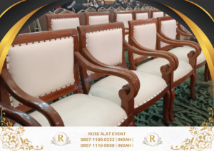 Pusat Sewa Meja Vip Kayu Kursi VIP Kayu Area Bekasi