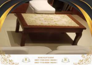 Pusat Sewa Meja Vip Kayu Kursi VIP Kayu Area Bekasi
