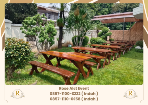 Pusat Sewa Kursi Meja Taman Kaki Silang Area Bekasi