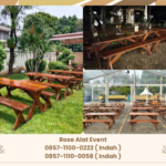 Pusat Sewa Kursi Meja Taman Kaki Silang Area Bekasi