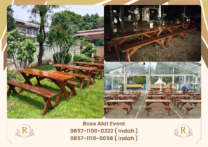 Pusat Sewa Kursi Meja Taman Kaki Silang Area Bekasi