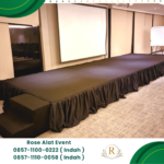 Sewa Panggung Cover Hitam Area Sekitar Scbd