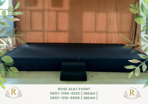 Gudang Sewa Panggung Multiplek Lengkap Karpet Bekasi