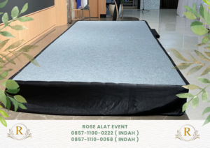 Gudang Sewa Panggung Multiplek Lengkap Karpet Bekasi