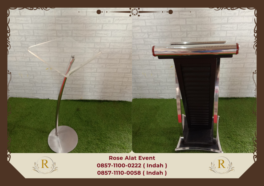 Sewa Podium Aneka Macam Type Model Jakarta