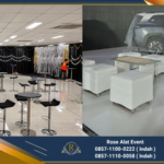 Rental Meja Bar Dan Kursi Puff Kotak Area Bekasi