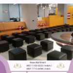 Rental Puff Hitam Kotak, meja VIP Kaca Bekasi