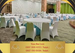 Sewa Cover meja Dan Sarung Kursi Bersih Bekasi