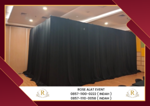 Gudang Sewa Tirai Warna Hitam Kualitas Bagus Pik 2