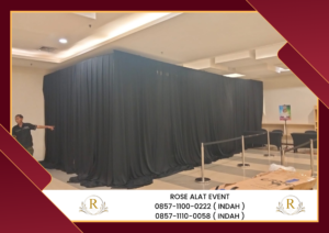 Gudang Sewa Tirai Warna Hitam Kualitas Bagus Pik 2