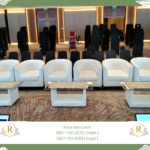Sewa Sofa Meja VIP Kaca Putih Bekasi