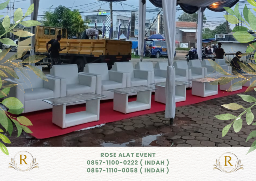 Rental Sofa Minimalis Kotak Dan Oval Cikarang
